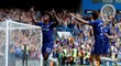 Willian slaví čtvrtou branku Chelsea proti Cardiffu