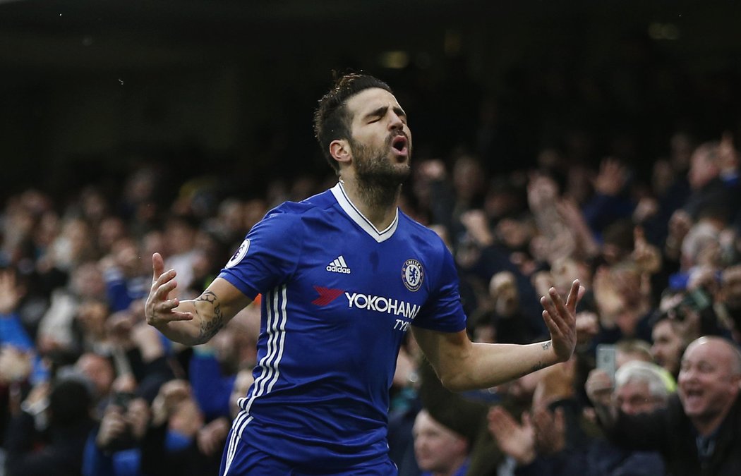 Cesc Fábregas v zápase Chelsea - Swansea přepisoval rekordy