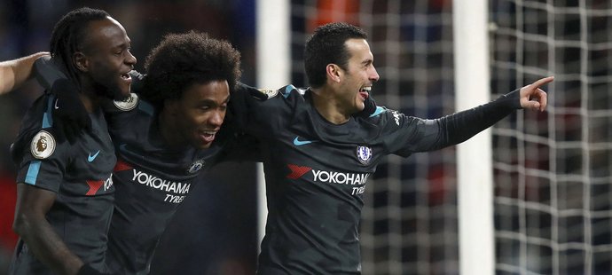 Fotbalisté Chelsea porazili Huddersfield 3:1