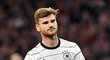 Timo Werner v reprezentačním dresu Německa