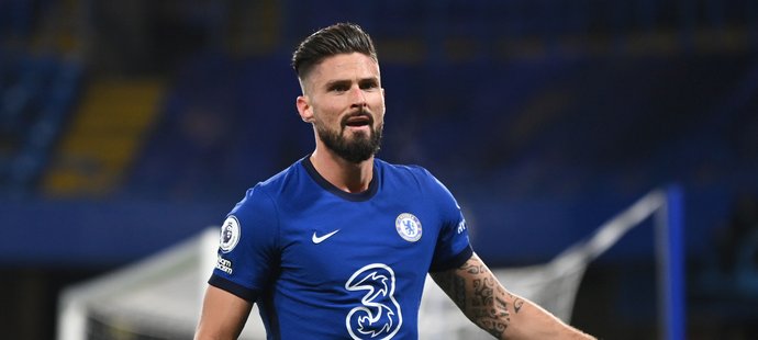 Olivier Giroud dal v posledních dvou zápasech pět gólů