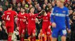 Liverpool ve šlágru Premier League porazil Chelsea 4:1