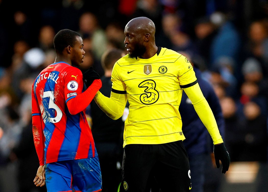 Na hřišti Crystal Palace si Romelu Lukaku připsal jen sedm doteků s míčem za celý zápas