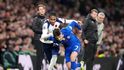 O tvrdé souboje nebyla v tradičně vyhroceném londýnském derby mezi Tottenhamem a Chelsea nouze