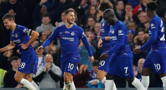 Chelsea před Slavií porazila West Ham. Dvakrát se trefil Hazard