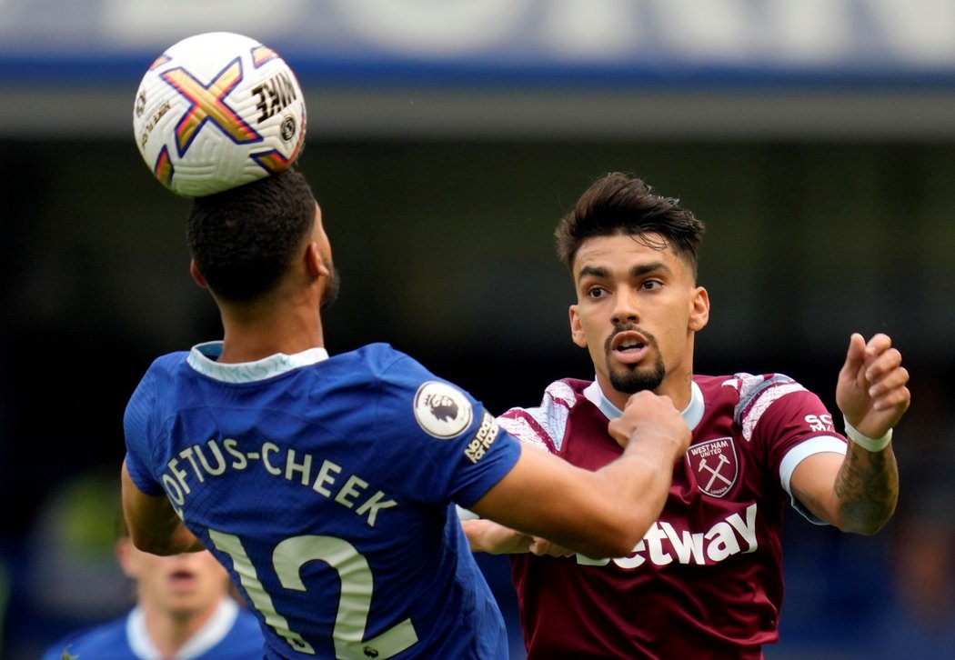 Lucas Paquetá v utkání na Stamford Bridge