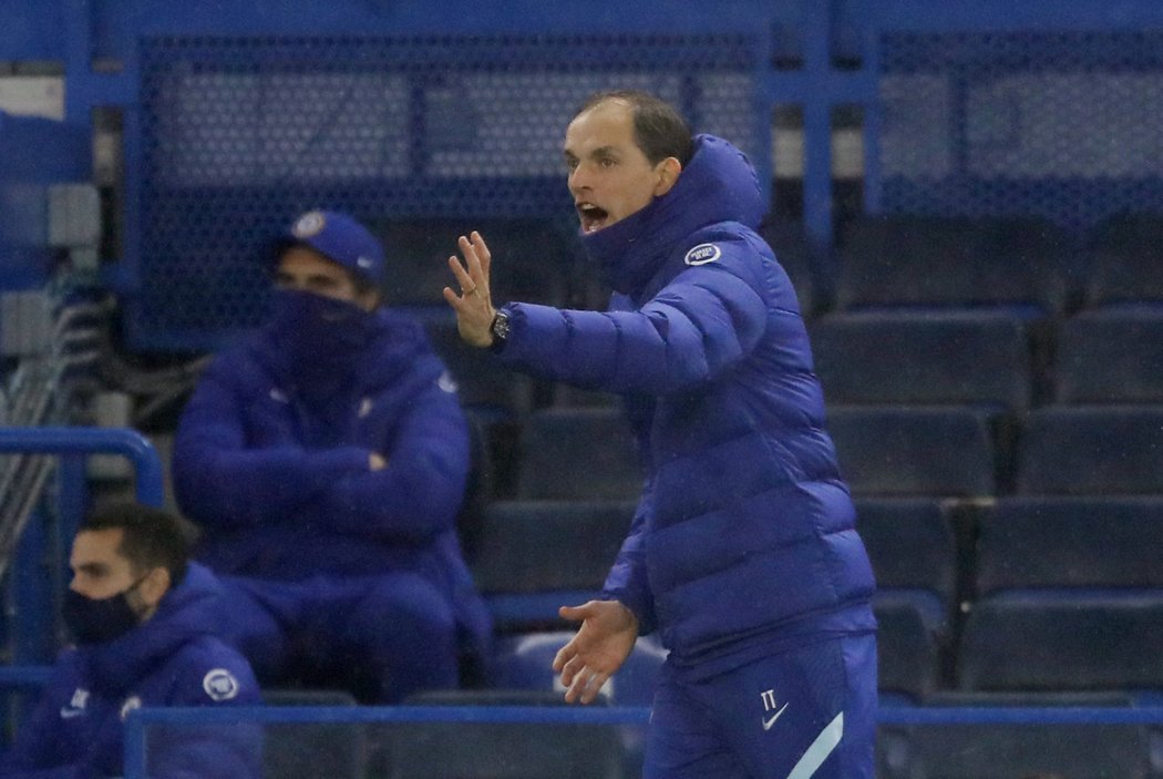 Thomas Tuchel poprvé vedl Chelsea jako hlavní kouč. Jeho svěřenci hráli s Wolverhamptonem bez branek