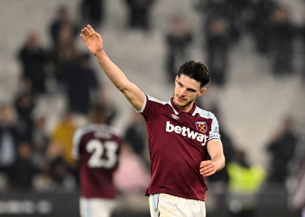 Declan Rice patří k nejlepším na své pozici v Premier League