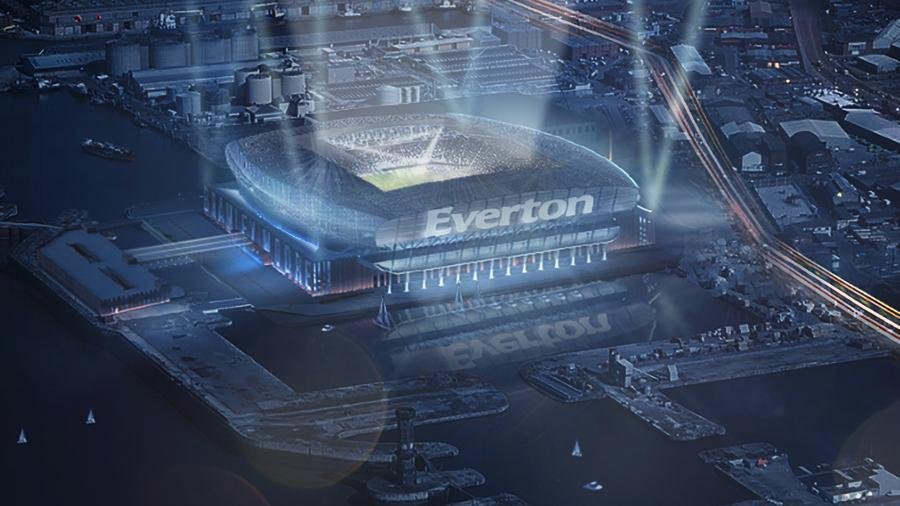 Liverpoolské doky jsou z velké části nevyužité, změní to nový stadion Evertonu