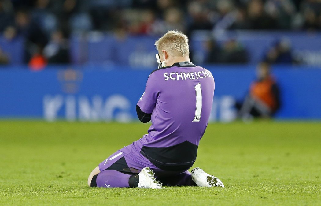 Kasper Schmeichel inkasoval od Bromwiche dvě branky