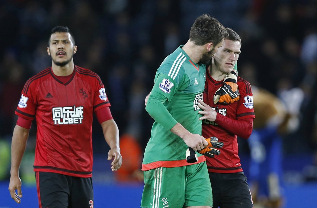 Fotbalisté West Bromwiche vybojovali na hřišti Leicesteru překvapivý bod