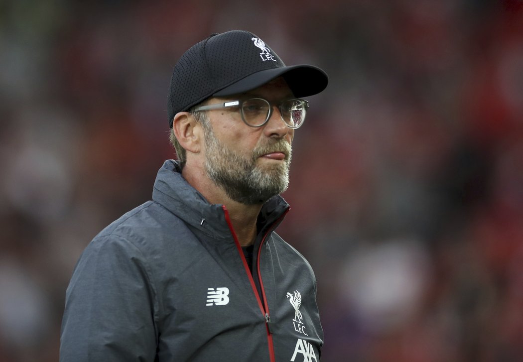 Trenér Liverpoolu Jürgen Klopp