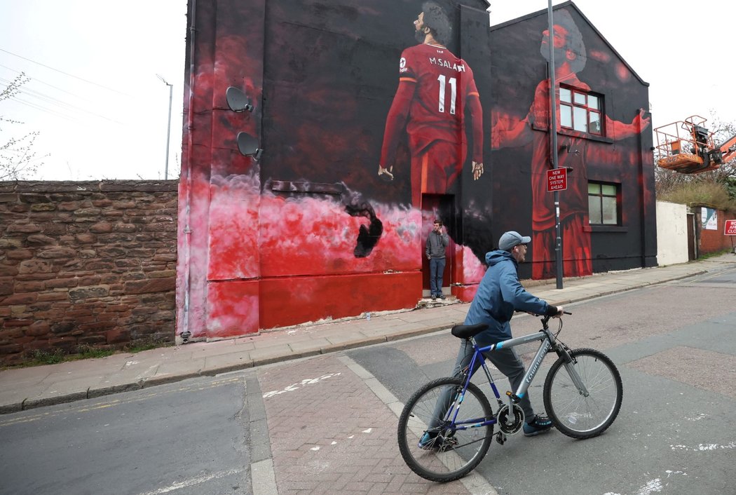 Fanoušci Liverpoolu Mo Salaha zbožňují