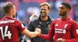 Jürgen Klopp se po utkání mohl usmívat, jeho Liverpool je v nové sezoně Premier League stále stoprocentní
