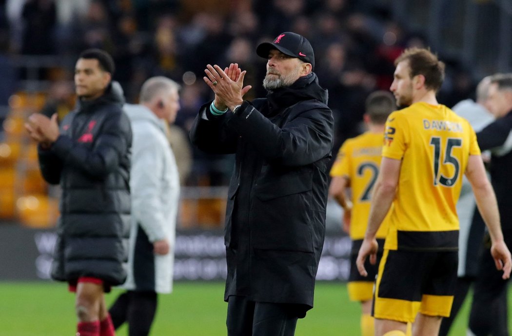 Liverpool nestačil na Wolves a prohrál 0:3