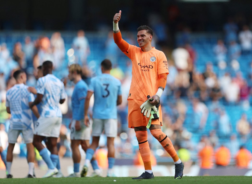 Brankář Ederson udržel na uzdě Bournemouth a Citizens vyhráli 4:0