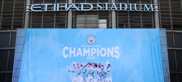 Manchester City slaví titul v Premier League