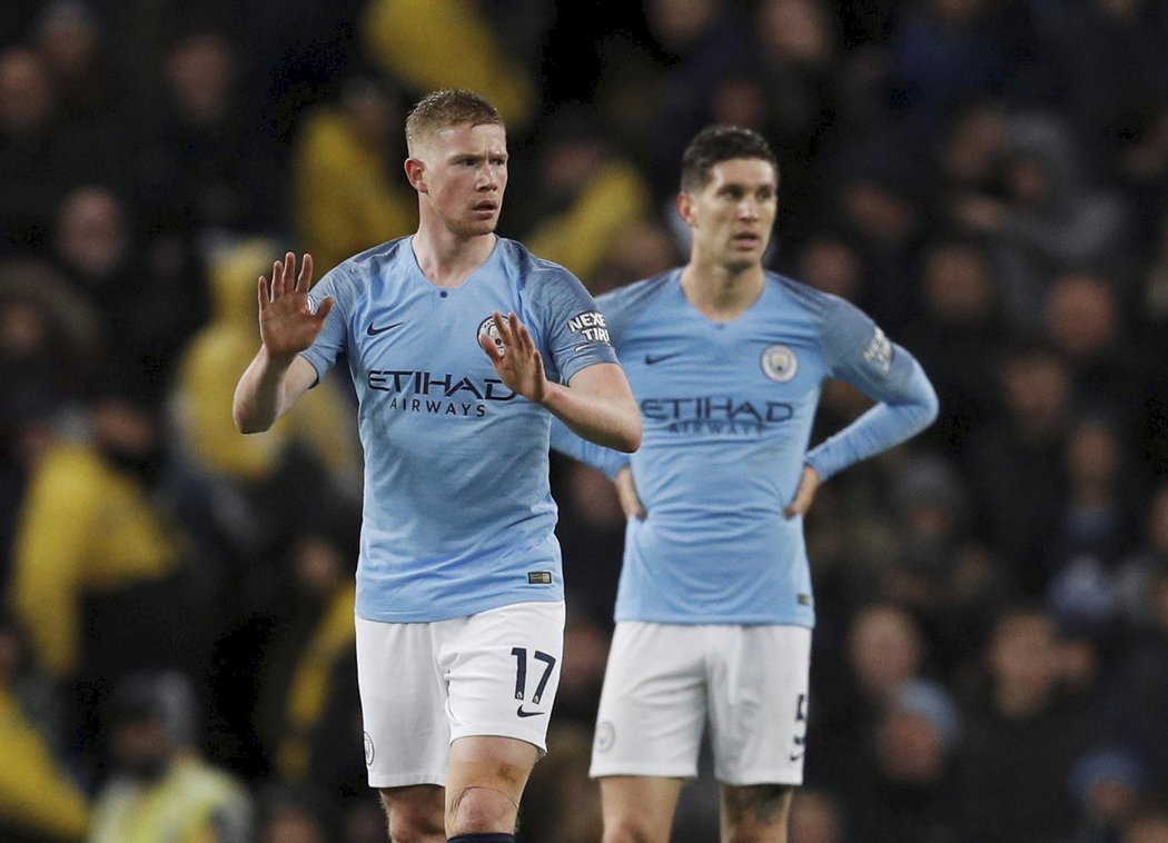 Fotbalisté Manchesteru City překvapivě nestačili na Crystal Palace