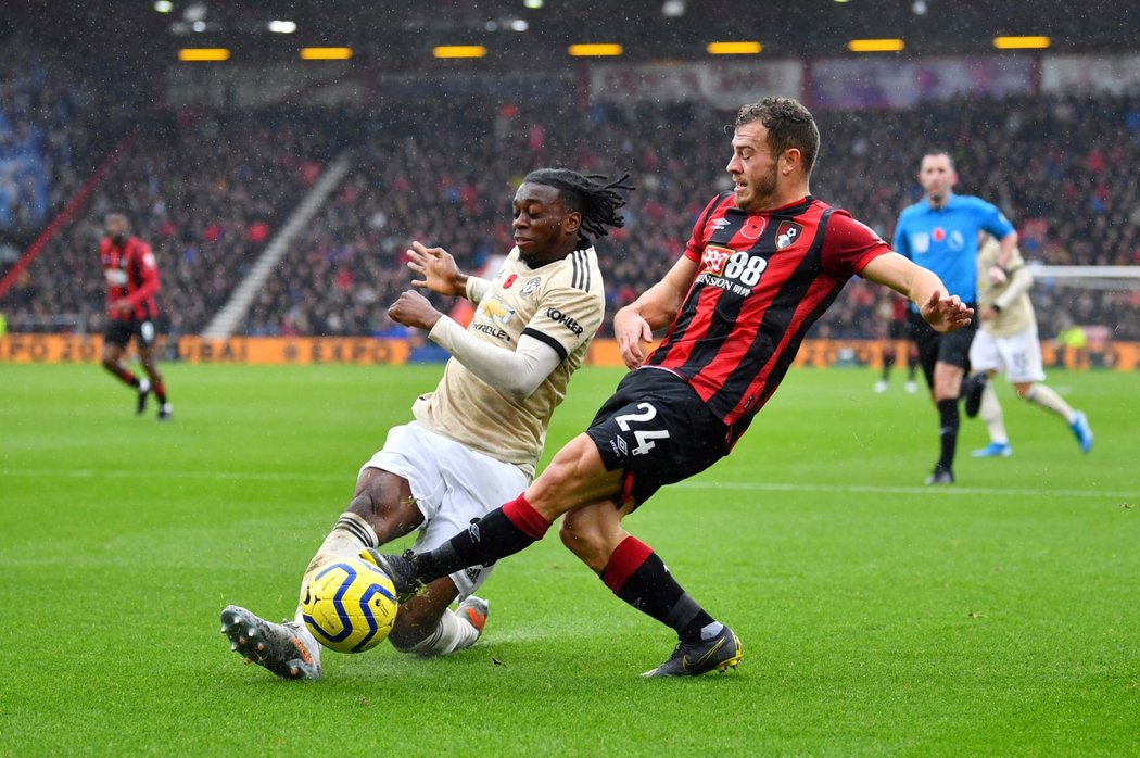 Fotbalisté Manchesteru United dál v lize tápou. Tentokrát prohráli v Bournemouthu 0:1