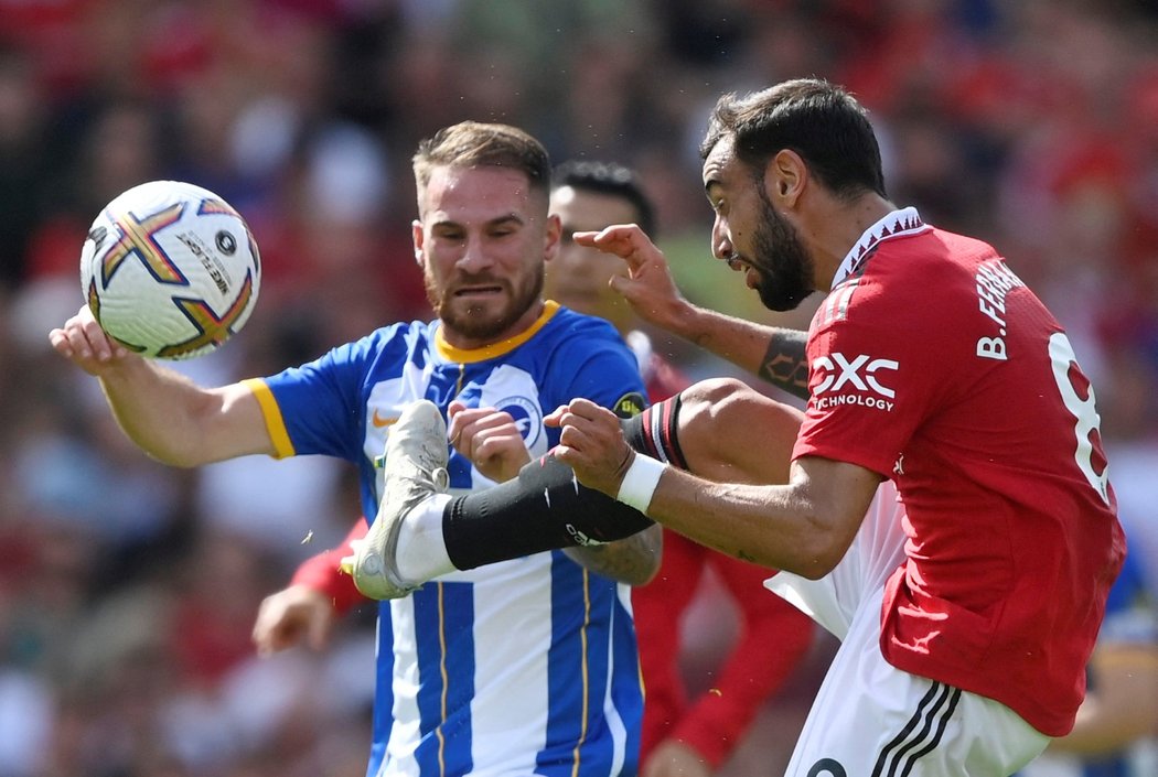 Bruno Fernandes toho proti Brightonu příliš nepředvedl