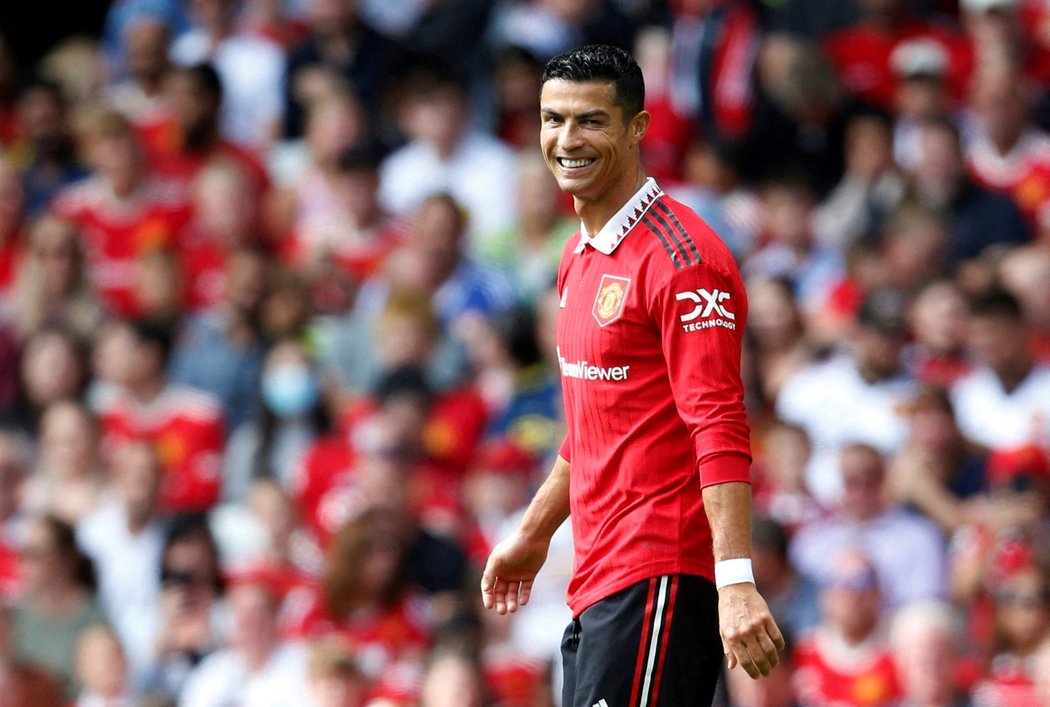 Cristiano Ronaldo nastoupil v dresu Manchesteru United do posledního zápasu letní přípravy