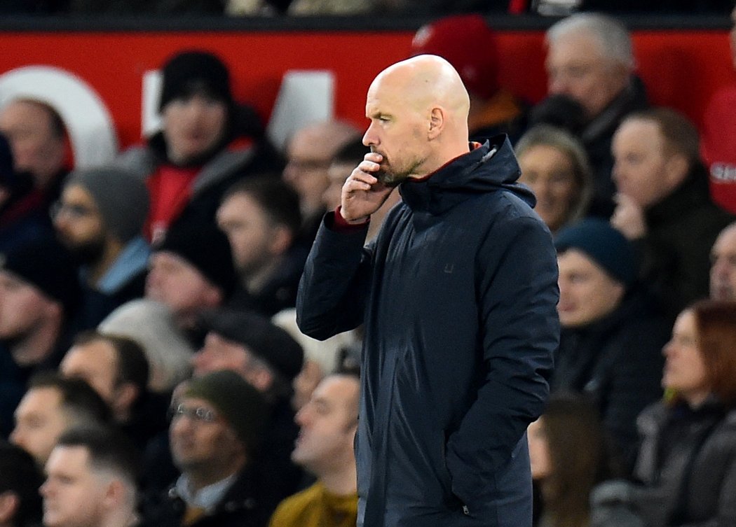 Kouč Manchesteru United Erik ten Hag