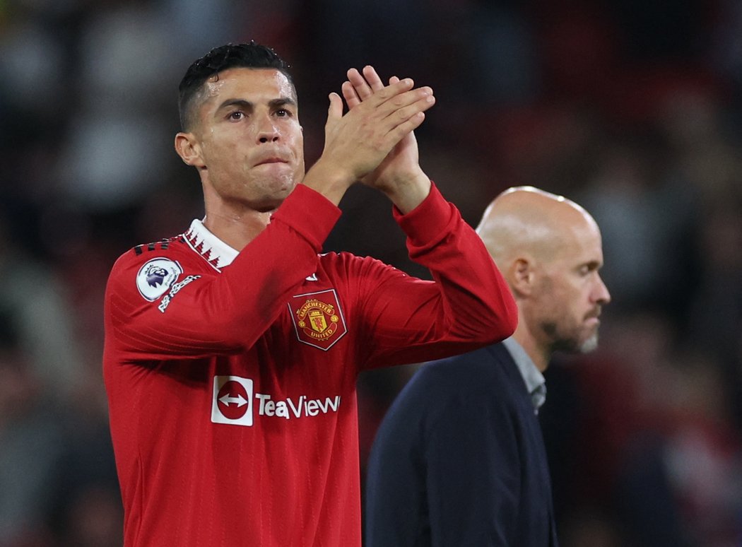 Cristiano Ronaldo pomohl k první výhře United v této ligové sezoně