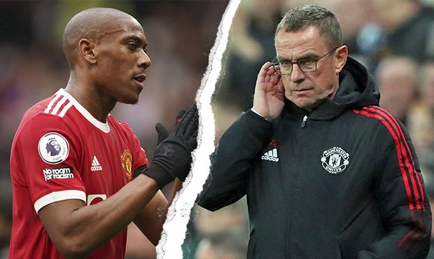 Pnutí v United. Martial nechce být v týmu, řekl kouč. Forvard to odmítl