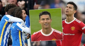 Další nářez, Ronaldo se jen smál. United bez LM a hráči přijdou o peníze