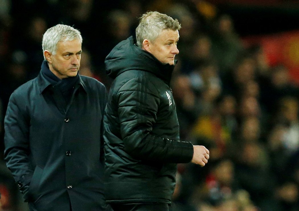 Trenérské osobnosti. Ole Gunnar Solskjaer a José Mourinho