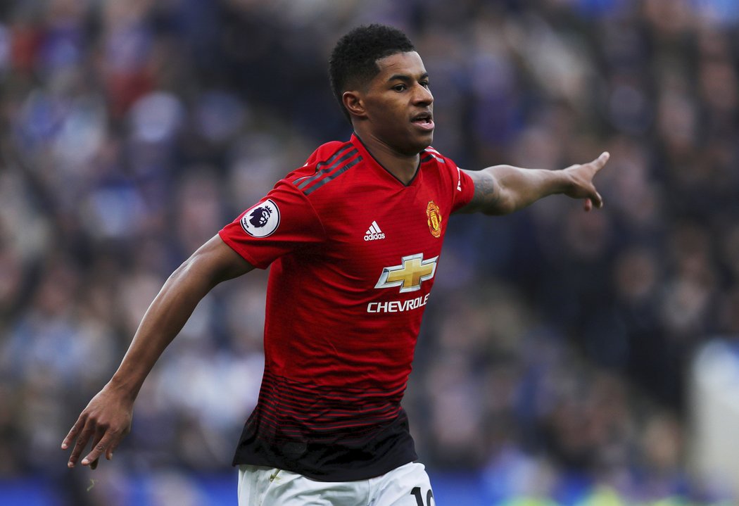 Marcus Rashford oslavil svůj stý zápas v Premier League gólem