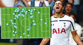 TOP 5 gólů Premier League: Tottenham se trefil po 48 pasech