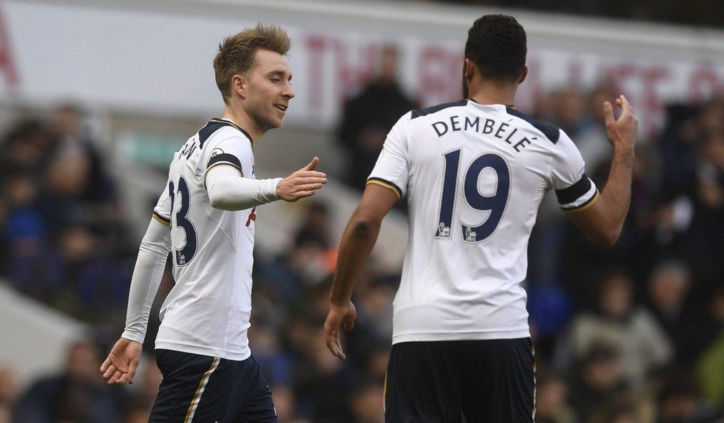 Londýnský Tottenham se výhrou nad West Bromwichem posunul na druhou příčku v tabulce