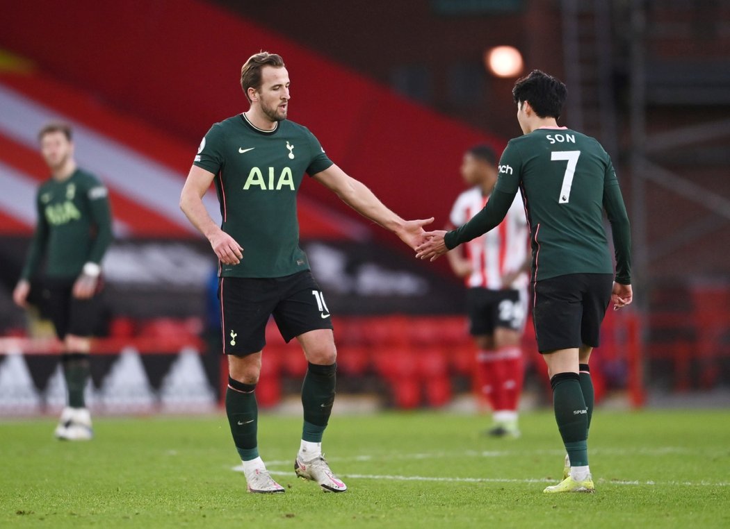 Fotbalisté Tottenhamu zvítězili na hřišti Sheffieldu 3:1, venku naplno bodovali po čtyřech zápasech.