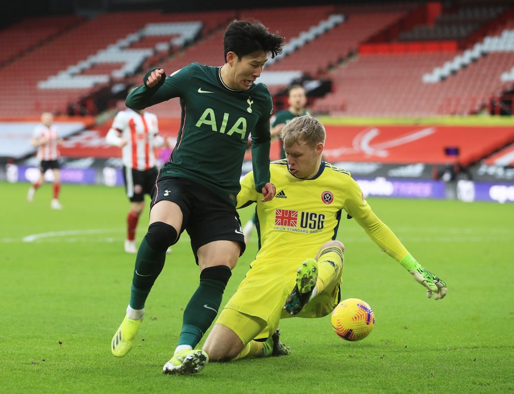 Fotbalisté Tottenhamu zvítězili na hřišti Sheffieldu 3:1, venku naplno bodovali po čtyřech zápasech.