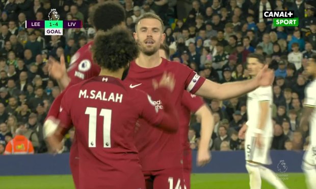SESTŘIH: Leeds - Liverpool 1:6. Jasnou výhru řídili Salah a Jota