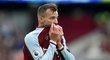 Ukrajinský fotbalista Andrij Jarmolenko skóroval za West Ham proti Aston Ville