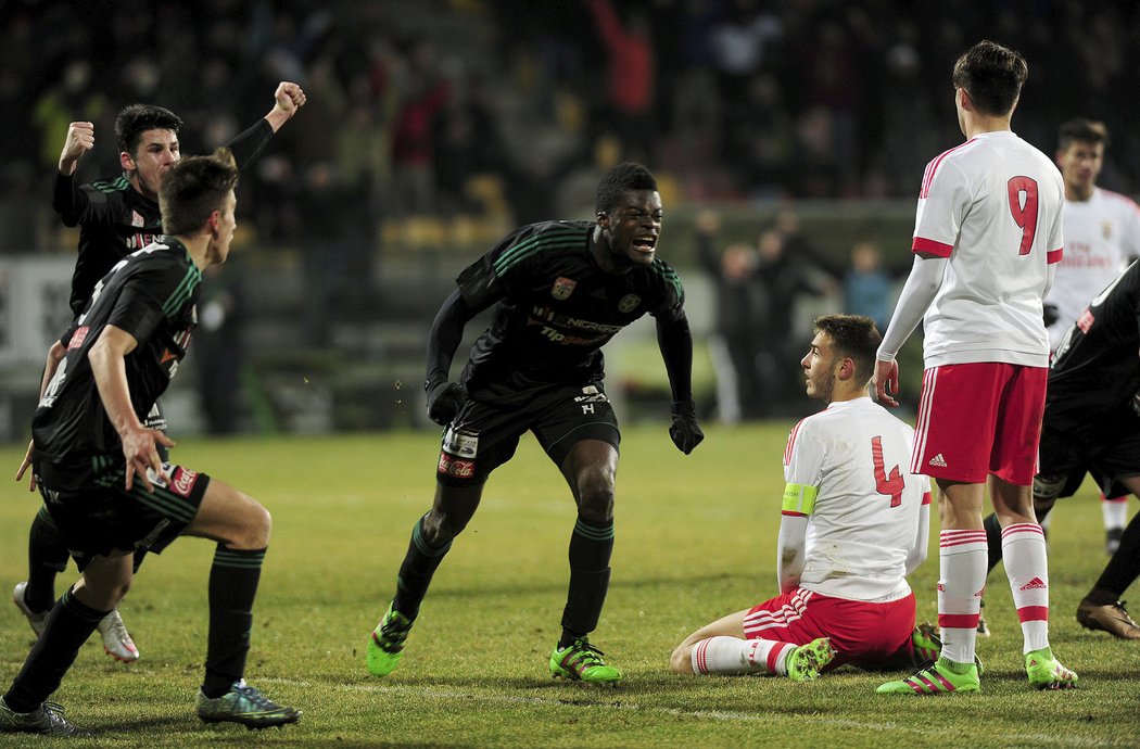 O vyrovnání na 1:1 se postaral útočník Karsten Ayong