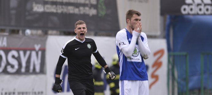 Střelec Nikolaj Komličenko z Boleslavi neproměnil penaltu