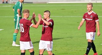 Sparta - Hostouň 8:1. Střelnice v první přípravě, pálili Minčev i Karabec