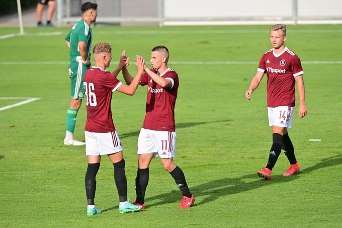 Sparta - Hostouň 8:1. Střelnice v první přípravě, pálili Minčev i Karabec Sparta - Hostouň 8:1. Střelnice v první přípravě, pálili Minčev i Karabec