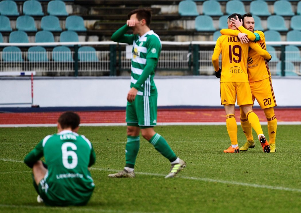 Fotbalisté Dukly zdolali v generálce na ligu Bohemians 1905 2:1