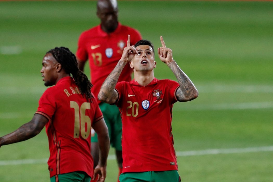 Fotbalisté Portugalska v generálce na EURO porazili Izrael 4:0