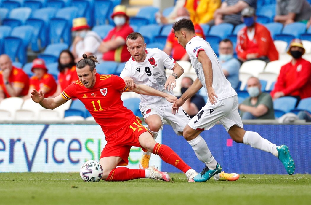 Fotbalisté Walesu hráli v přípravě na EURO s Albánií bez branek