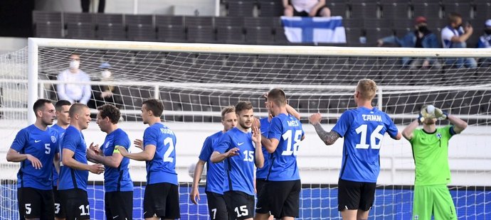 Finsko v přípravném utkání před EURO podlehlo 0:1 Estonsku