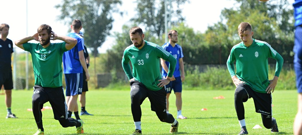 Gólmani Mladé Boleslavi při zahájení přípravy na novou sezonu