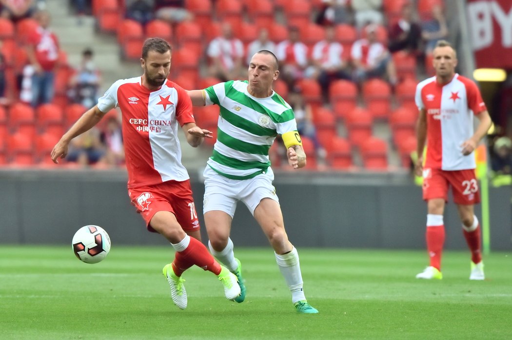 Josef Hušbauer nechyběl v základní sestavě Slavie