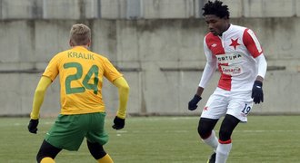 Slavia má dvě výhry. V jeden den porazila Žilinu i Písek