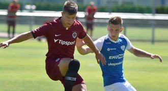 Sparta - Táborsko 5:0. Dvakrát se trefil Polidar, prosadil se i Juliš