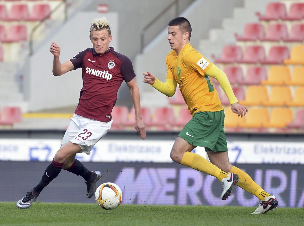 Sparťan Ladislav Krejčí vstřelil gól v přípravném duelu se Žilinou.